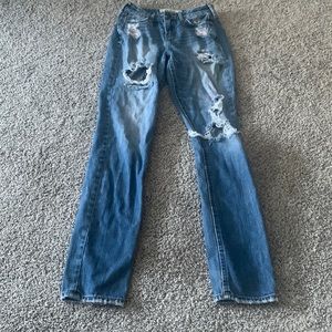 Hollister ripped jeans